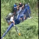 ελικόπτερο συνετρίβη στη Βραζιλία Robinson R44