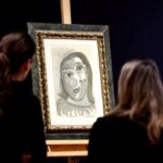 Πικάσο Tête de Femme 1941 λαχειοφόρος 100 ευρώ