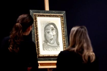 Πικάσο Tête de Femme 1941 λαχειοφόρος 100 ευρώ