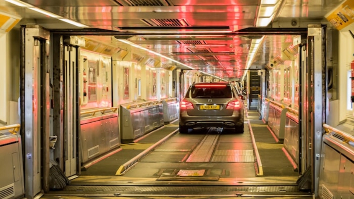 Σήραγγα της Μάγχης Eurotunnel σύνδεση
