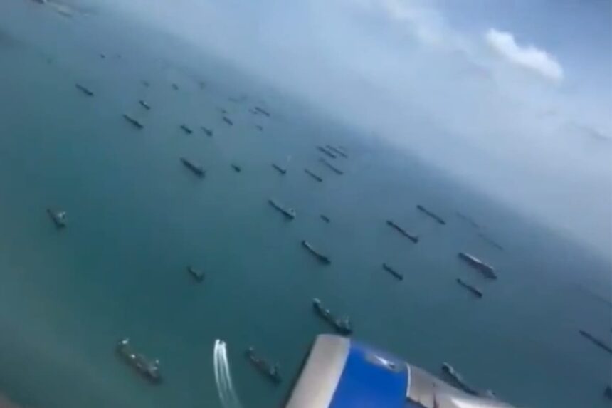 πλοίο Epaminondas στα Στενά του Ορμούζ μετά την επίθεση