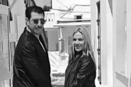 Ντορέττα Παπαδημητρίου Γιώργος Γεροντιδάκης Μύκονο