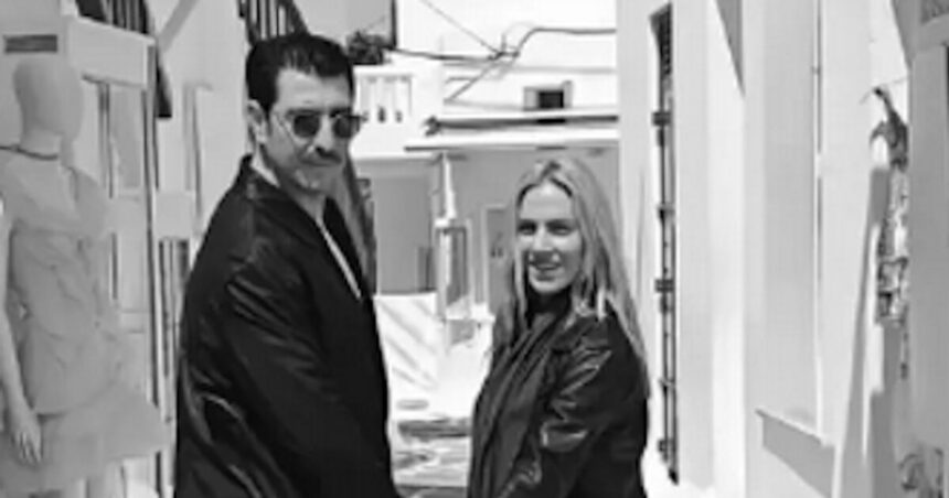 Ντορέττα Παπαδημητρίου Γιώργος Γεροντιδάκης Μύκονο