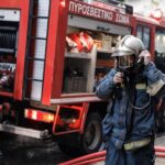 Πυρκαγιά σε διαμέρισμα Πάτρας καπνοί