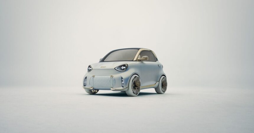 smart Concept #2 μικρό ηλεκτρικό πόλης