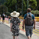 Η ανοιχτή λεωφόρος Βασιλίσσης Όλγας με ήπια κυκλοφορία