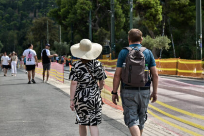 Η ανοιχτή λεωφόρος Βασιλίσσης Όλγας με ήπια κυκλοφορία