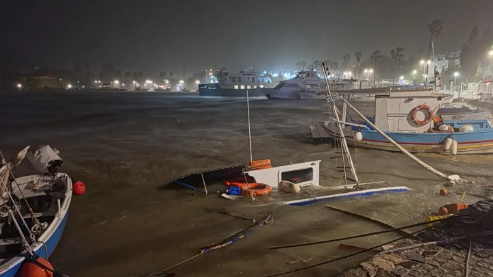 θυελλώδεις άνεμοι Ρόδο καταστροφές δέντρα