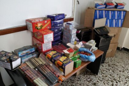 Κατάσχεση πυροτεχνημάτων Κερατσίνι πυροτεχνήματα Κερατσίνι