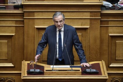 Αντώνης Σαμαράς Βουλή επίθεση Μητσοτάκη