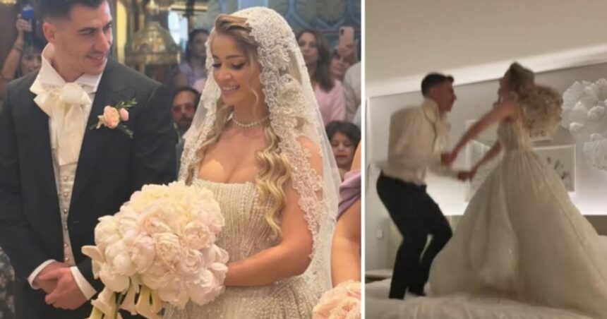 γάμος Φειδία Παναγιώτου στη Λεμεσό θεματική Bridgerton