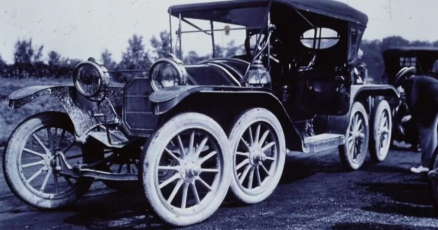 Octoauto οκτάτροχο όχημα Reeves 1911