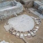 κυκλικό δημόσιο λουτρό Αλεξάνδρεια tholos