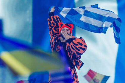 Akylas Eurovision 2026 υποδοχή στο Ελευθέριος Βενιζέλος
