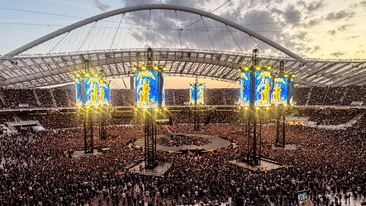Metallica στο ΟΑΚΑ live με 80.000 θεατές