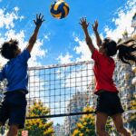 Street Mini Volley 2026 παιδιά στην Τούμπα οδός Κλεάνθους
