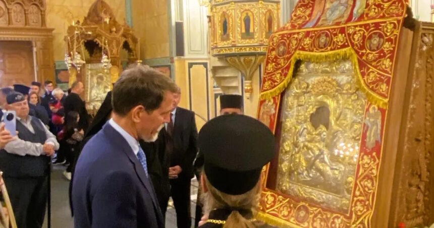 Παρών ο Παύλος Ντε Γκρες στην εικόνα Άξιον Εστί