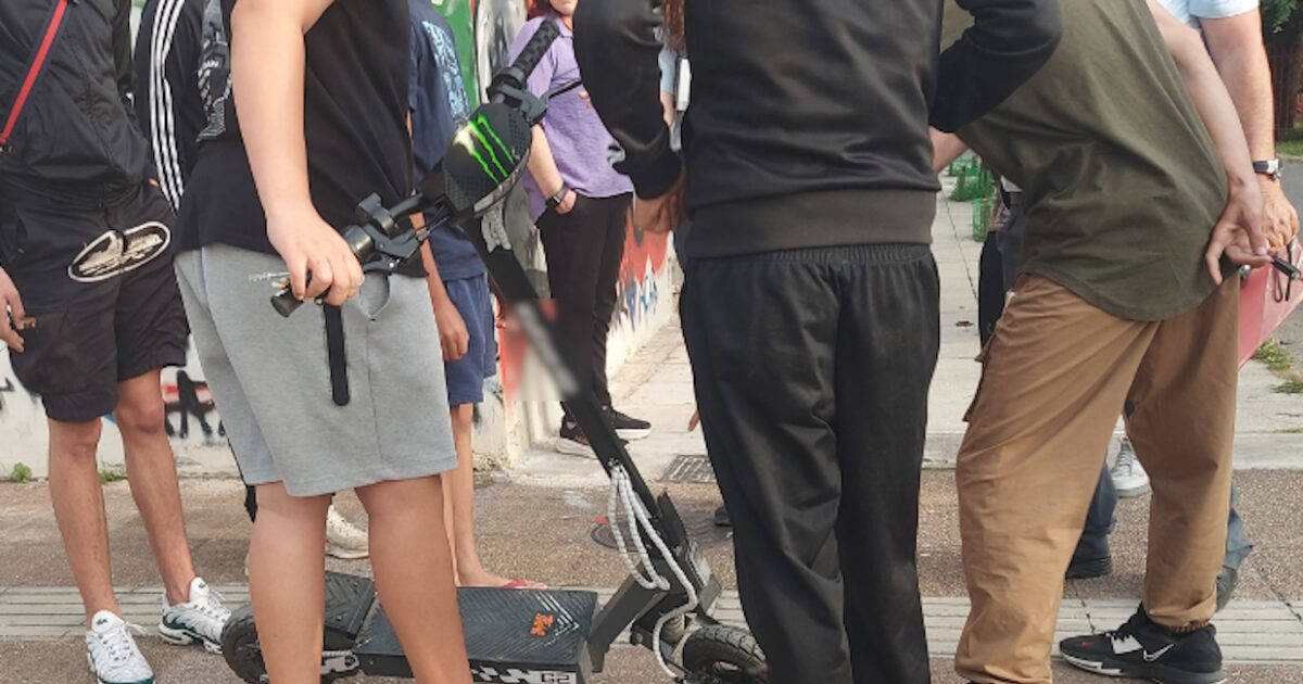 πατίνι Καλαμάτα περιστατικό τραυματισμός