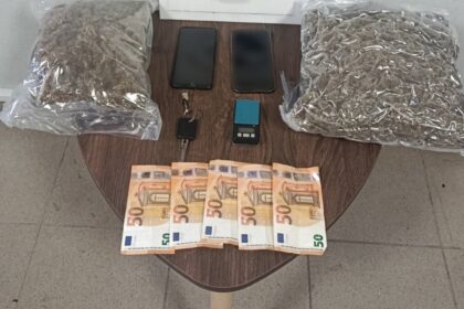 Σύλληψη με 2,5 κιλά χασίς στην Πέλλα