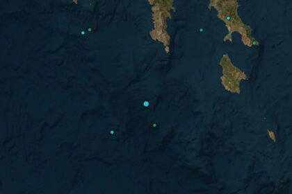 Σεισμός Βάθεια Λακωνίας 3,8 Ρίχτερ