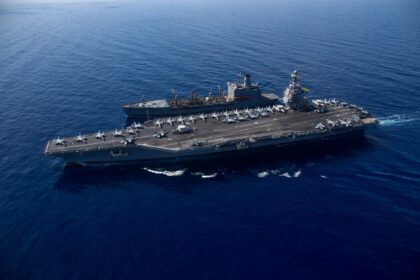 Gerald R. Ford επιστροφή Νόρφολκ 326 ημέρες