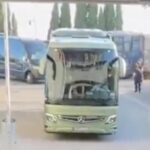 Βαλένθια T-Center άφιξη με αστυνομική συνοδεία