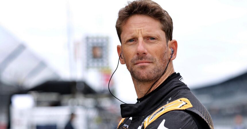 Grosjean πουλί 370 km/h σύγκρουση Indy 500