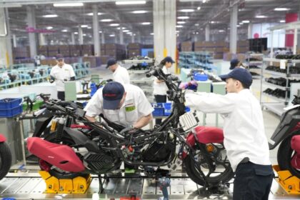 εργοστάσιο μοτοσικλετών Honda στην Αλιάγα