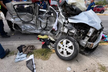 τροχαίο Εθνική Ρόδου–Λίνδου Αφάντου με Εθνική Ρόδου–Λίνδου