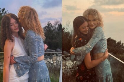 Nicole Kidman αγκαλιά για δύο λεπτά με τις κόρες