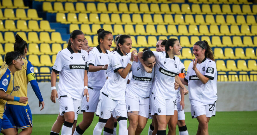 ΠΑΟΚ νταμπλ γυναικών 2-0 Αστέρας Αγρίνιο