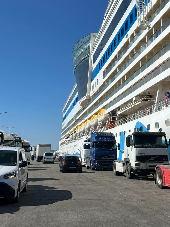 οδηγοί φορτηγών Ρόδου διαμαρτυρία λιμάνι