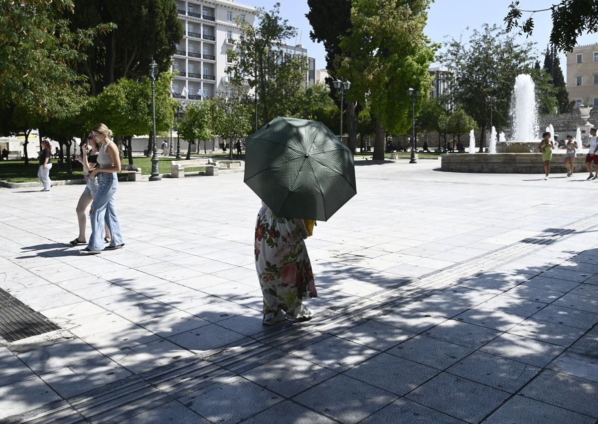 άνοδος της θερμοκρασίας καιρική πρόγνωση Ελλάδα
