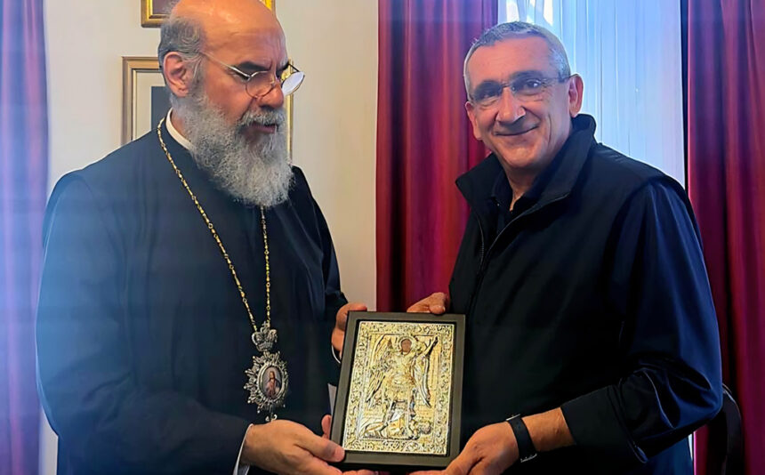 Συνάντηση Μονή Πανορμίτου Σύμης με Χατζημάρκο