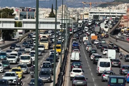 μποτιλιάρισμα Αττική στους κεντρικούς άξονες