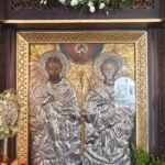 Αγιασμός υποψηφίοι Ρόδος στον Ιερό Ναό Αγίων Αναργύρων