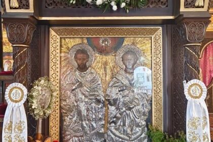 Αγιασμός υποψηφίοι Ρόδος στον Ιερό Ναό Αγίων Αναργύρων