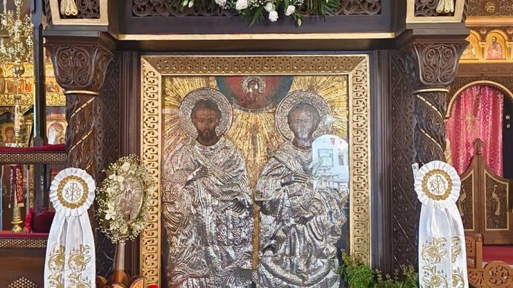 Αγιασμός υποψηφίοι Ρόδος στον Ιερό Ναό Αγίων Αναργύρων