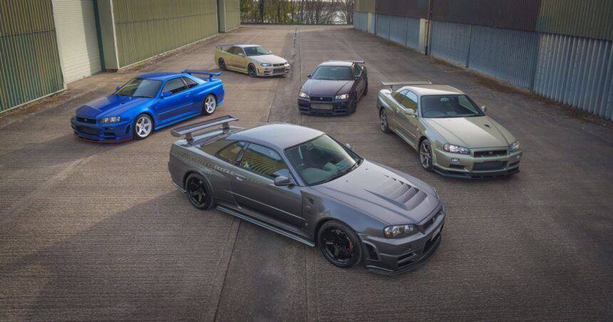 Nissan R34 GT‑R συλλογή σε δημοπρασία Nissan R34 GT‑R