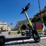 ηλεκτρικό πατίνι μεταφορά παράνομων μεταναστών Θεσσαλονίκη