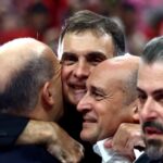 Ολυμπιακός EuroLeague τρόπαιο και γιορτή