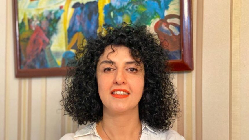Ναργκίς Μοχαμαντί στο Νοσοκομείο Παρς Τεχεράνη