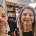 Νίκος Ζιάγκος με την Μαρία Καρυστιανού
