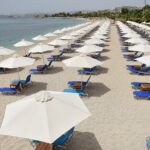 κλοπή ξαπλώστρων Χαλκιδικής σε φορτηγό βίντεο