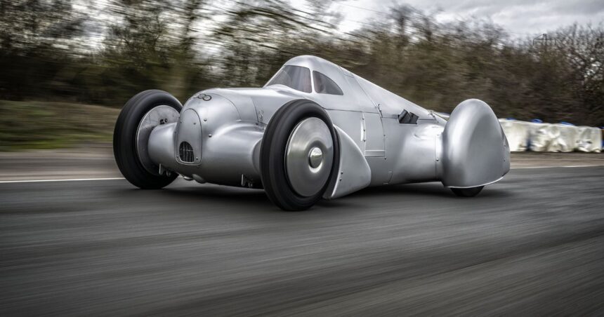 Auto Union Lucca ιστορικό record car Auto Union Lucca