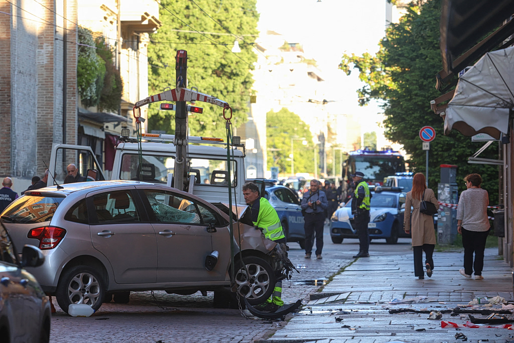 επίθεση Μόντενα τραυματίες και συλλήψεις