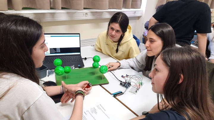 Erasmus+ Ρόδος μαθητές 4ο ΓΕΛ εργαστήρια STEM