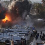 Γάζα αεροπορικό βομβαρδισμός αστυνομικό τμήμα
