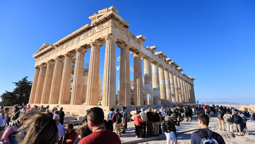 μέση παραμονή τουριστών στην Ελλάδα 2025