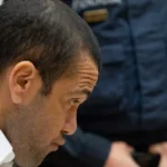 Ντάνι Άλβες ομιλία στο Metropolitano με το όνομα Ντάνι Άλβες